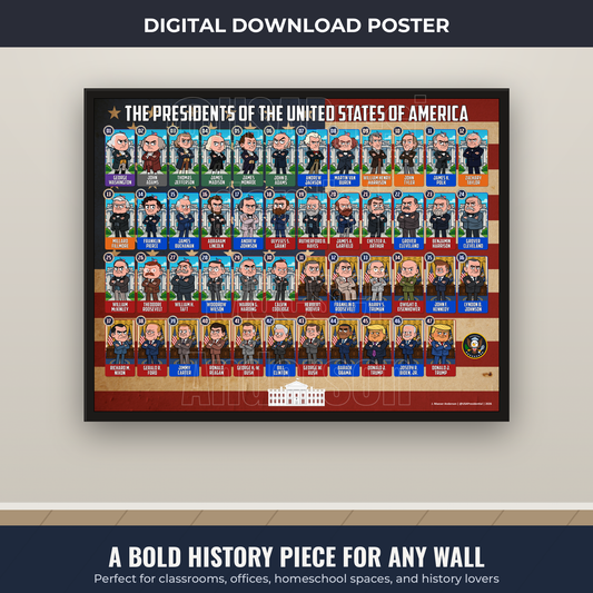 USA Presidential Poster - Digital Download
